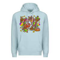 Blue Mist Texas Mardi Gras Premium Hoodie - HowdyJamesFarm
