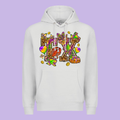Texas Mardi Gras Premium Hoodie Designed By Howdyjamesfarm
