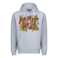 Heather Grey Texas Mardi Gras Premium Hoodie - HowdyJamesFarm
