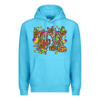 Ocean Blue Texas Mardi Gras Premium Hoodie - HowdyJamesFarm