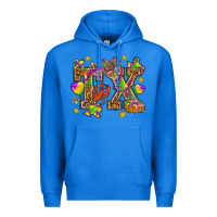 True Royal Texas Mardi Gras Premium Hoodie - HowdyJamesFarm