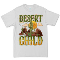 Dove Grey desert child cactus Premium Tee - NancyCooperArtShop