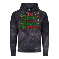 Cloud Black joy hope love peace christmas Vintage Hoodie - MaliasSmallBusiness