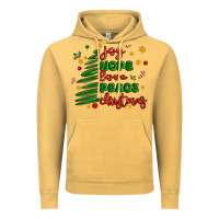 Vintage Mustard joy hope love peace christmas Vintage Hoodie - MaliasSmallBusiness