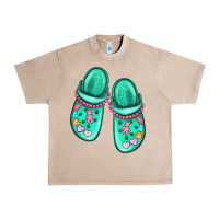 French Oak nurse crocs Urban Heavy Tee - MaliasSmallBusiness