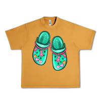 Peanut Butter nurse crocs Urban Heavy Tee - MaliasSmallBusiness