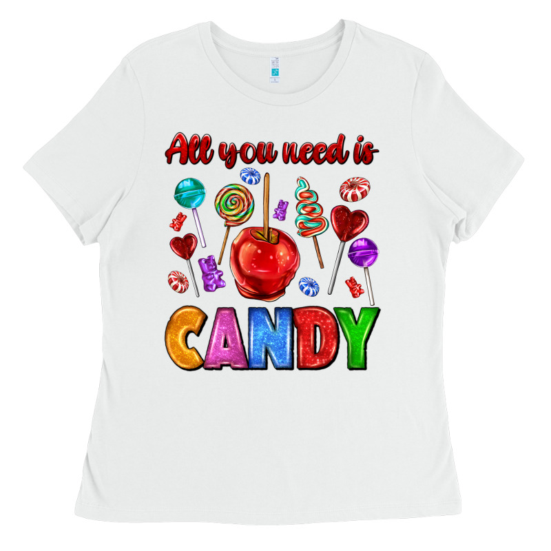 All You Need Is Candy Ladies Tee by AdoDesignShop | Teevron