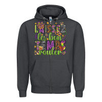 Smoke Loissez les bon temps rouler Zipper Hoodie - HowdyJamesFarm