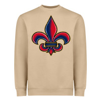 Mushroom louisiana fleur de lis Heavyweight Sweatshirt - BarkalooDesign