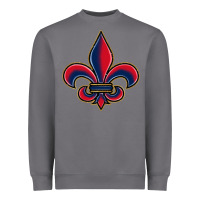 Storm louisiana fleur de lis Heavyweight Sweatshirt - BarkalooDesign