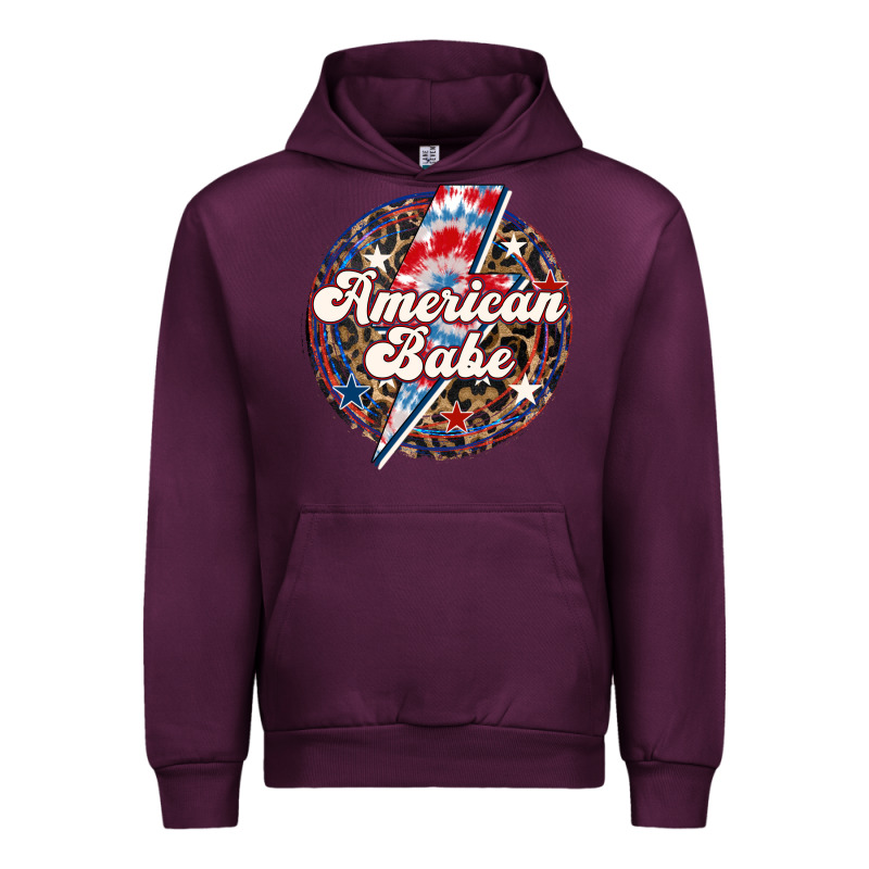 Western American Babe Patriotic Urban Hoodie by LillyAllenDesigns | Teevron