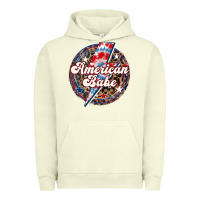 Pigment Pistachio Western American Babe Patriotic Urban Hoodie - LillyAllenDesigns