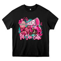 Black cheer for the cure Heavy Core Tee - AdoDesignShop