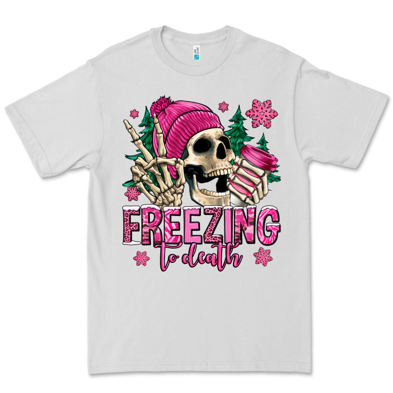 Freezing To Death Winter Skull Premium Tee by Jasminsmagicworld | Teevron