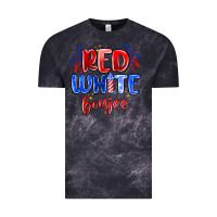 Cloud Black red white boujee Vintage Tee - MaliasSmallBusiness