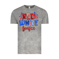 Cloud Rock red white boujee Vintage Tee - MaliasSmallBusiness