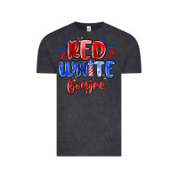 Vintage Black red white boujee Vintage Tee - MaliasSmallBusiness
