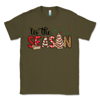 Army Green tis the season christmas debbie cake Classic Tee - MaliasSmallBusiness