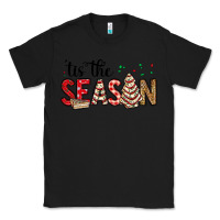 Black tis the season christmas debbie cake Classic Tee - MaliasSmallBusiness