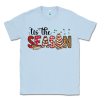 Dusty Blue tis the season christmas debbie cake Classic Tee - MaliasSmallBusiness