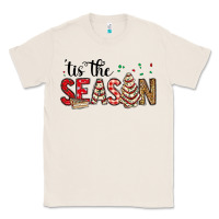 Natural tis the season christmas debbie cake Classic Tee - MaliasSmallBusiness