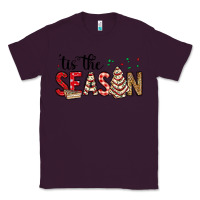 Plum tis the season christmas debbie cake Classic Tee - MaliasSmallBusiness