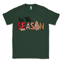 Sports Green tis the season christmas debbie cake Classic Tee - MaliasSmallBusiness