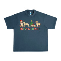 Midnight Navy furry and bright Urban Heavy Tee - MaliasSmallBusiness