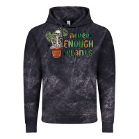 Cloud Black never enough plants Vintage Hoodie - MaliasSmallBusiness