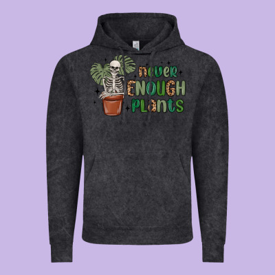 Never Enough Plants Vintage Hoodie Designed By Maliassmallbusiness