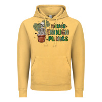 Vintage Mustard never enough plants Vintage Hoodie - MaliasSmallBusiness
