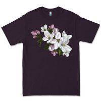 Plum apple blossom Premium Tee - LillyAllenDesigns