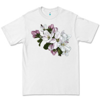 White apple blossom Premium Tee - LillyAllenDesigns