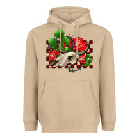 Mushroom bullskull rose and cactus olivia Heavyweight Hoodie - OliviaCreatesArt