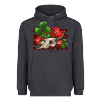 Smoke bullskull rose and cactus olivia Heavyweight Hoodie - OliviaCreatesArt