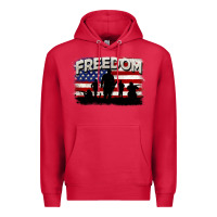 Cardinal Freedom 4th of july Premium Hoodie - CowGirlArtShop