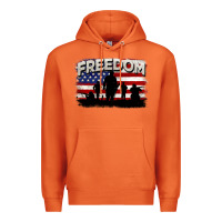 Carrot Freedom 4th of july Premium Hoodie - CowGirlArtShop