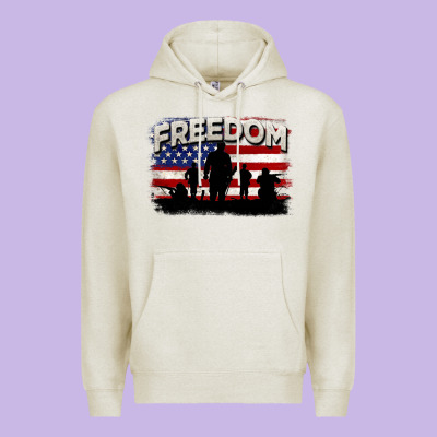 Freedom 4th Of July Premium Hoodie Designed By Cowgirlartshop