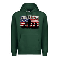 Sports Green Freedom 4th of july Premium Hoodie - CowGirlArtShop
