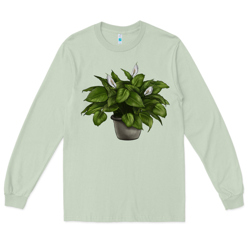 Peace Lily Long Sleeve Tee by LillyAllenDesigns | Teevron