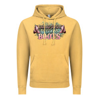 Vintage Mustard bring your ass kicking boots Vintage Hoodie - NancyCooperArtShop