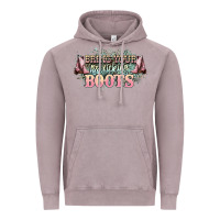 Vintage Zinc bring your ass kicking boots Vintage Hoodie - NancyCooperArtShop