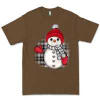Cacao grey christmas snowman Premium Tee - JahusDesignShop