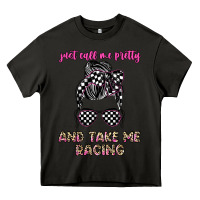 Asphalt just call me pretty and take me racing Heavy Core Tee - JahusDesignShop