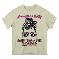 Mossy just call me pretty and take me racing Heavy Core Tee - JahusDesignShop