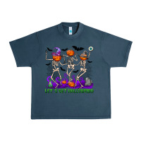 Midnight Navy let s get halloweird Urban Heavy Tee - NancyCooperArtShop