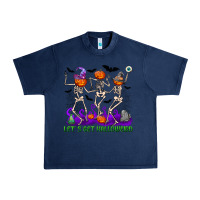 Navy let s get halloweird Urban Heavy Tee - NancyCooperArtShop