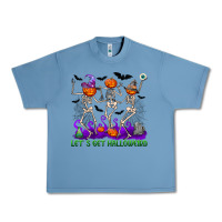 Pebble Blue let s get halloweird Urban Heavy Tee - NancyCooperArtShop