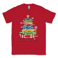 Red crayons tree christmas Classic Tee - MaliasSmallBusiness