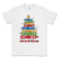 White crayons tree christmas Classic Tee - MaliasSmallBusiness